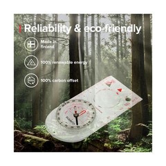 SUUNTO A-30 Compass: Compact, hiking compass with luminous markings in low li…