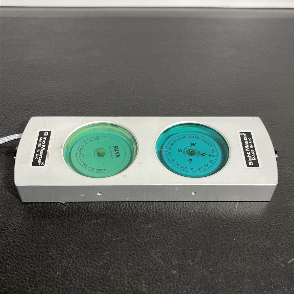 Brunton Clino Master Sight Master Professional Sighting Compass UNTESTED