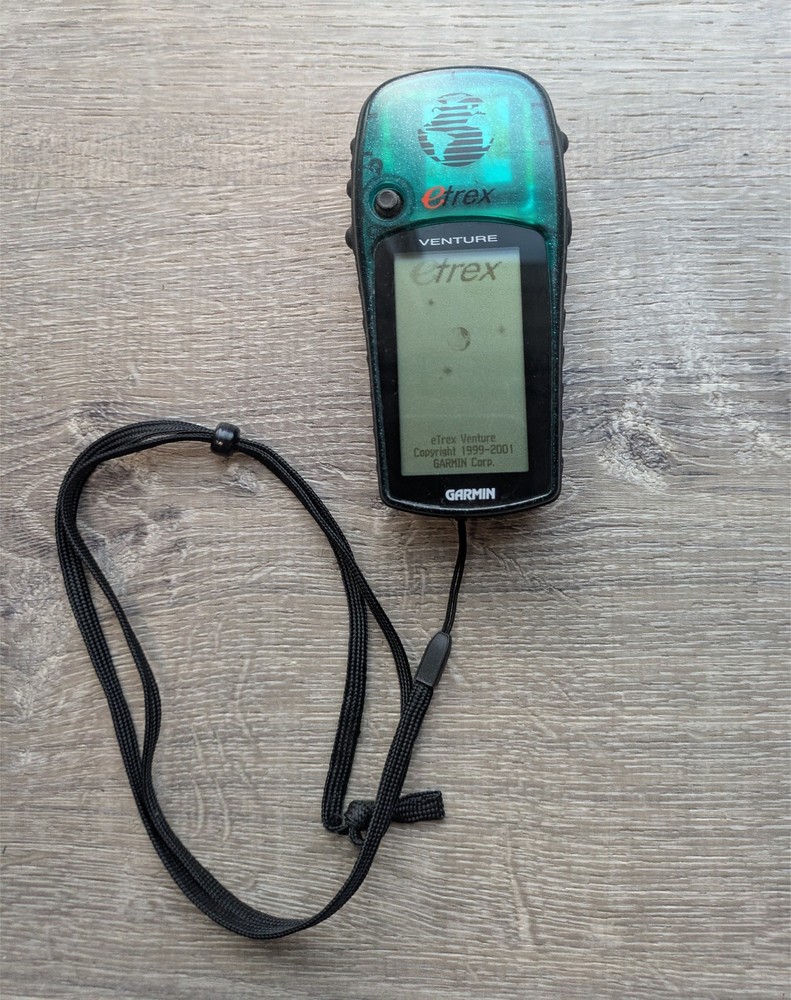 Garmin etrex Venture Portable Handheld Pocket GPS Green Hiking Backpacking
