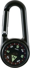 Versatile Liquid-Filled Compass with Carabiner Clip – Reliable Navigation Tool