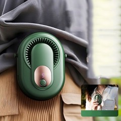 5 Speed Portable Fan Featuring LCD Display and 3500mAh Battery for Use Anywhere