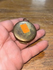 Vintage German Brass Hunting Hiking Compass