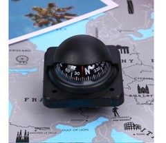 Sailboat Dashboard Mount Auto Automotive Vehicle Car Boat Ball Compass Liquid