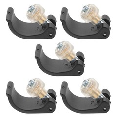 5Pcs Hiking Buckles Nylon Durable External Lock for Trekking Poles Cane Use