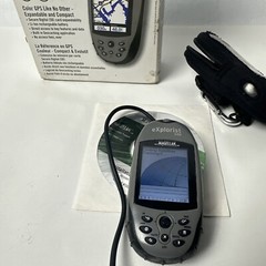 Magellan eXplorist 500LE Handheld GPS Geocaching Hiking Boating boxed bundle