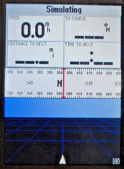 GARMIN GPSMAP 182C MARINE CHART PLOTTER FISHFINDER GPS UNIT w/ SUN COVER
