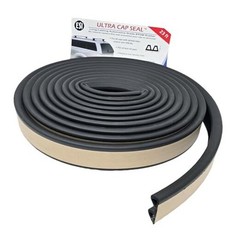 Ultra Cap Seal 1 1/2″ Width x 5/8″ Height x 23′ Length, EPDM Rubber for Caps