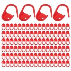 6 Pcs Trekking Pole Clip External Lock Walking Sticks for Poles Climbing Handle