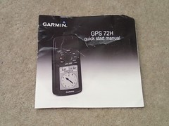 Garmin 72H GPS Handheld Personal Navigator Works but User Item