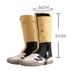 Children Gaiters Hiking Gaiters Adjustable Strap Thermoplastic Bottom Strap