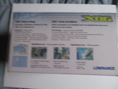 Lowrance XOG GPS Crossover Navigator w/ Charge Cord , Mount & Manual