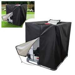 Lightweight 210D Oxford Fabric IBC Tote Cover for Outdoor Water Tank Security