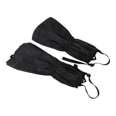 Adjustable Hiking Gaiters Boot Cover Anti Slip Elastic Middle Cord 135g