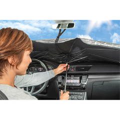 Maximex Car Front Windscreen Sun & Heat Protection 138×73 cm, High Reflective…