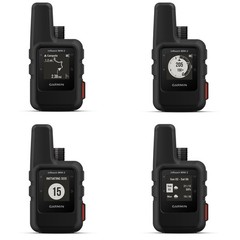 Garmin inReach Mini 2 Satellite Communicator (Black) with Power Adapters Bundle