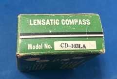 Vintage Lensatic Compass Model CD-103LA