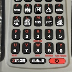 Ultradata 770 Navegador, Personal Parlante Spanish Letters