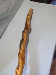 Natural Twisted Wooden Walking Hiking Stick Cane 50″