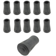 10Pcs Rubber Tip For Hiking Trekking Pole Cane Walking Stick Crutches Tools KD