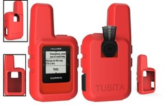 Durable Red Soft Silicone Cover for Garmin inReach Mini – Slim Fit & Easy Access