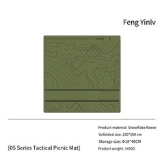 Outdoor Picnic Blanket with Soft Velvet Fabric for Comfortable Relaxation