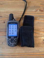 Garmin GPSmap 60CSx Handheld GPS Navigator – Tested Working – With Case Pouch