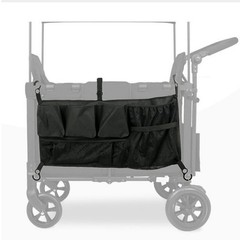 Outdoor Side Storage Bag for Picnic Cart Wagon Stroller 600D Oxford Fabric