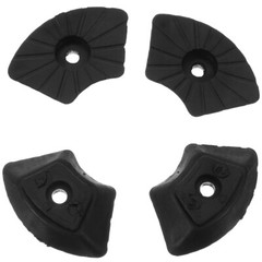 4 Pcs Accessories for Walking Sticks Cane Replacement Tips Hiking Pole