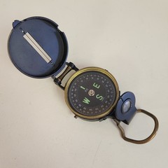 Vintage Lensatic Engineer PIC Directional Compass Japan Hiking Camping Hunting