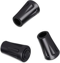 8Pcs Walking Stick Tips, Trekking Pole 1.5*0.9in Black
