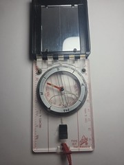 Vintage Silva 15T Ranger Mirror Sighting Navigation Compass Made In Sweden