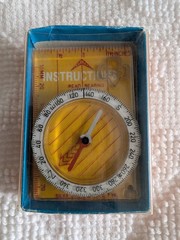 NOS Official Girl Scout Vintage Silva Polaris Type 7 Sweden Expedition Compass