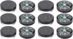 Oil Filled Pocket Button, Mini 20Mm 12Pcs for Hiking, Camping, Survival Kit – Ou
