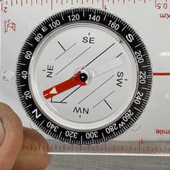 Vintage Silva System Compass with Ruler