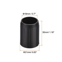 Tip stick trekking accessories 8 pieces 18mm stick walking caps