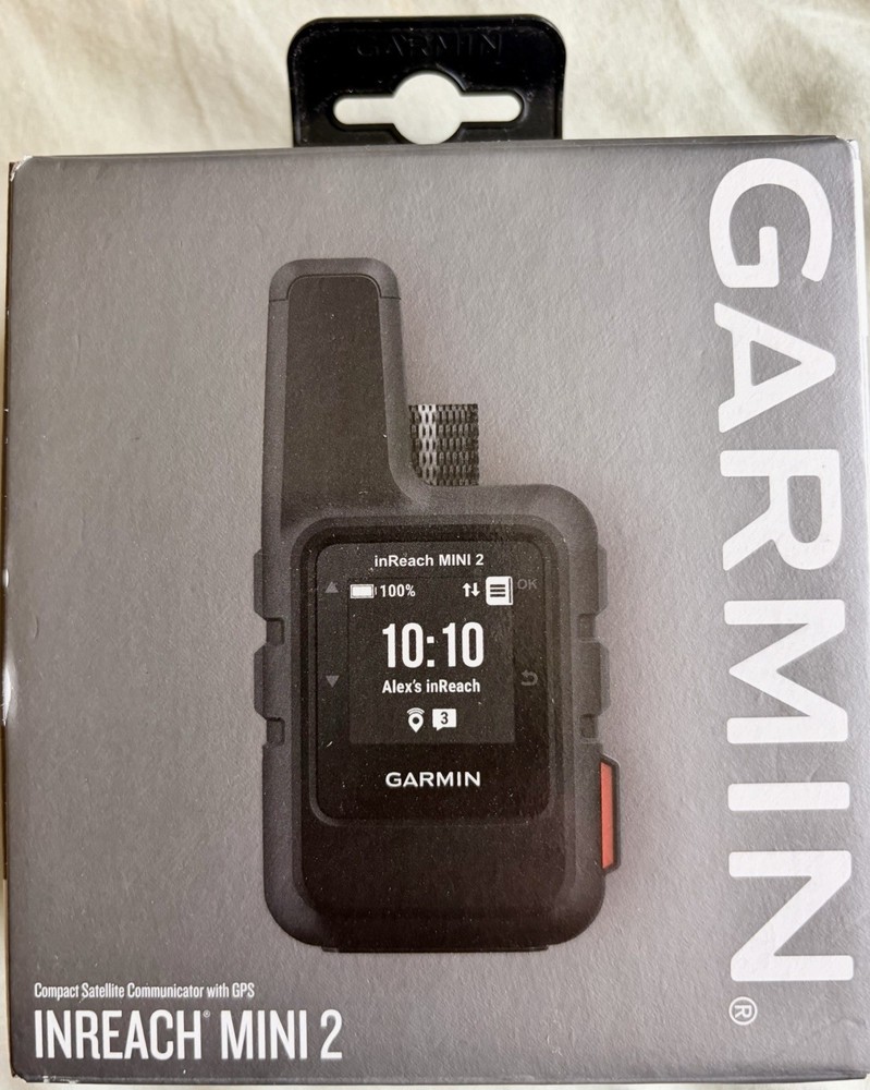 Garmin inReach Mini 2 Satellite Communicator – Black-
