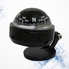 Voyager Compass Outside Car Compass Dashboard Bracket Mount Compass