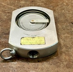 Vintage Suunto • PM-5/360PC • Clinometer with Leather Case • Made In Finland