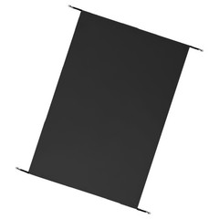 Durable Oxford Cloth 1 Waterproof Sunshade Chicken Coop Cover Black Outdoor Tarp