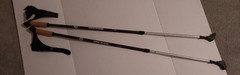 Nordic Walking Sticks Adjustable Locks Expandable To 54 Lightweight Trekking