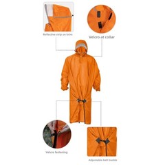 Lightweight Waterproof Outdoor Rain Jacket 3in1 for Hiking and Exploration