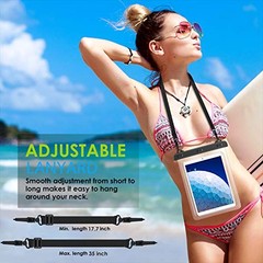 Waterproof Tablet Case, Tablet Pouch Dry Bag Compatible with iPad 10th, Clear