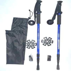 2X Walking Sticks for Seniors – Anti-Shock Adjustable Trekking Poles – Taqwa