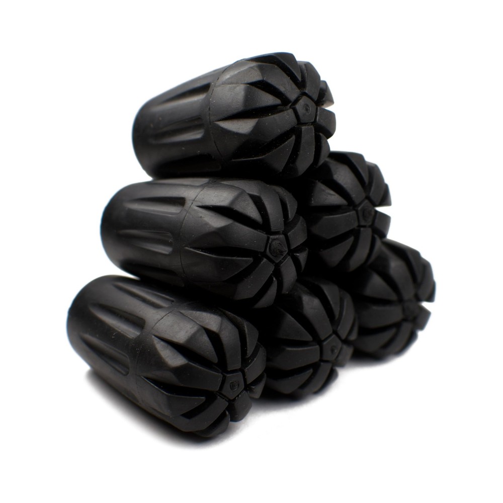 Trekking Pole Boot Tips, Rubber Caps, Replacement Feet, Hiking, Walking, Pair