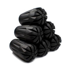 Trekking Pole Boot Tips, Rubber Caps, Replacement Feet, Hiking, Walking, Pair