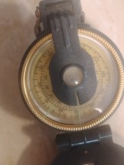 Vintage Engineer Lensatic Precise Compact Compass