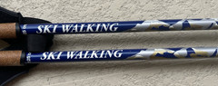 Ski Walking Sticks 125CM Right & Left Swix Sport Nordic Walking System Norway