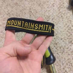 Mountainsmith Rambler 7075 Aluminum Trekking Poles Twist Lock Citron Green Pair