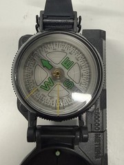 Military Engineering Hunting Hiking Camping Outdoor Compass Black