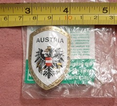 Austria Coat of Arms Walking Stick Stud Accessory Decoration Travel Souvenir NEW
